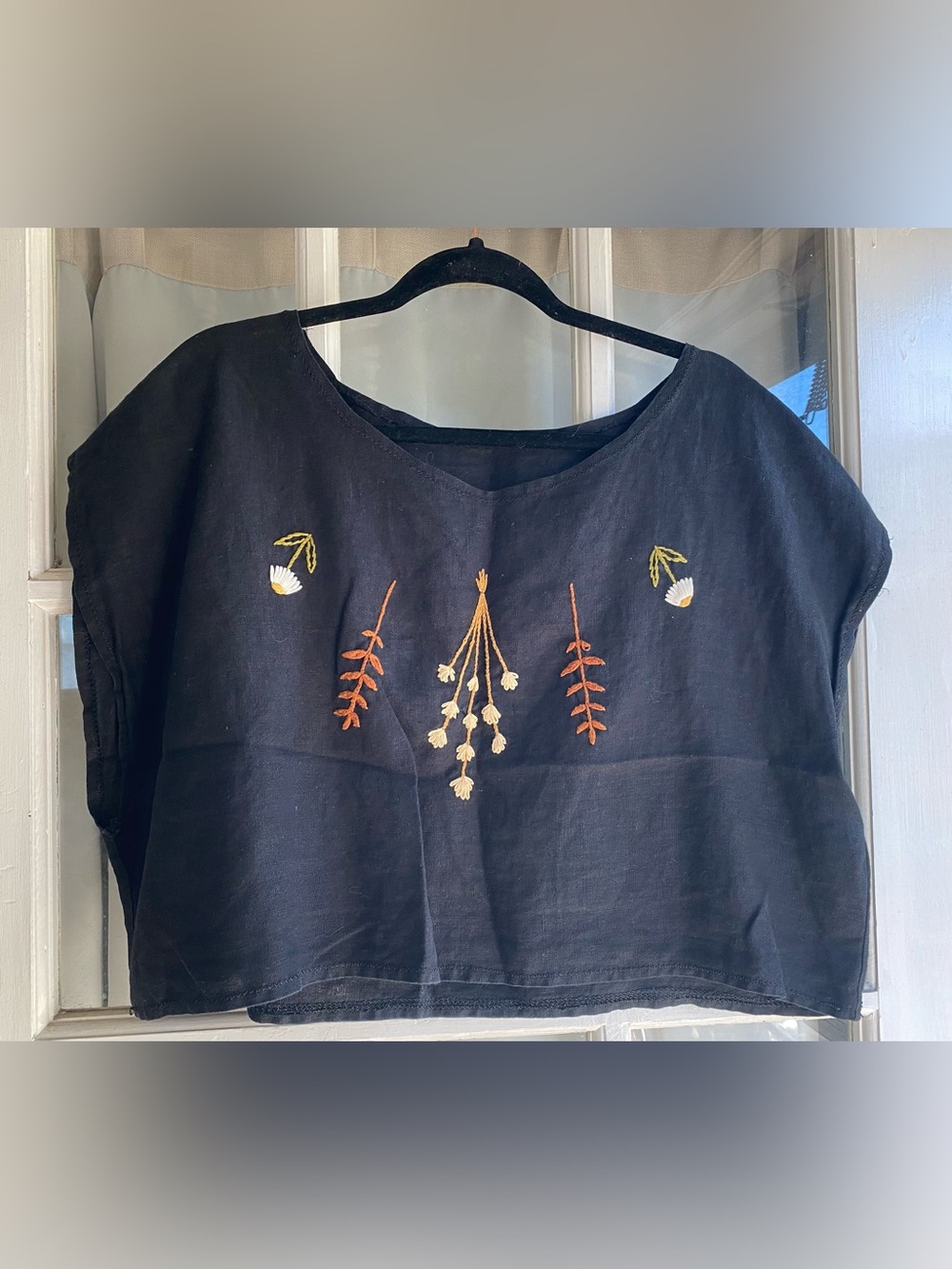 Sister Nettle Embroidered Top